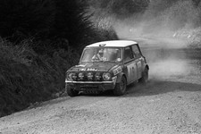 Mini clubman BRC Rally Car 1971 Racing Old Photo 6