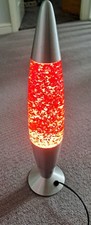 Glitter Lava Lamp Red