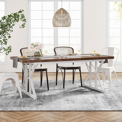 Industrial dining table - industrial, 6