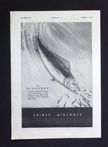 Original 1944 advert fairey - 1944,