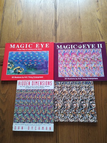 Magic eye books hidden - magic, &ii,