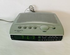 Roberts CR9901 Sound For Generations 3 Band Digital Alarm Clock Radio Silver 