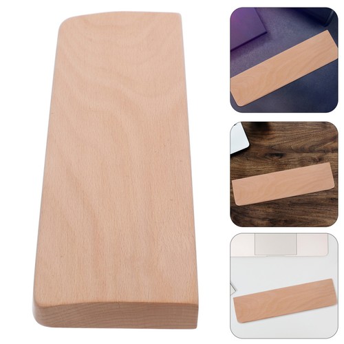 Wooden keyboard wrist rest - wooden,