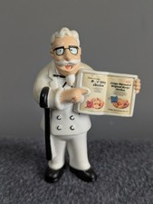 Vintage Retro KFC Kentucky Fried Chicken Colonel Sanders Small Plastic Figure