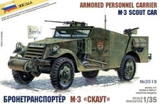 Zvezda 1/35  M-3 Armored Scout