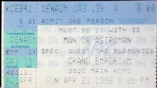 Man or Astro-man Concert