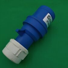 Europa 16 amp Hook Up Plug Mains Electric 240V Motorhome Caravan Camper Welding