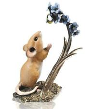Mouse with Bluebells Bronze
