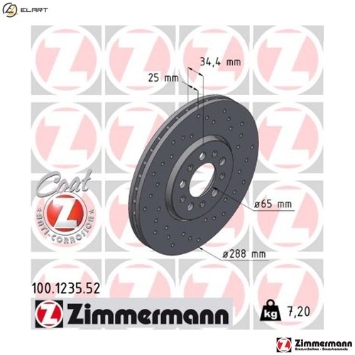 Brake disc 100 - 2x,