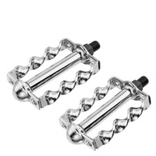 Lowrider Twisted Pedals 1/2" Chrome Cruiser Bicycle Lowrider Bikes
