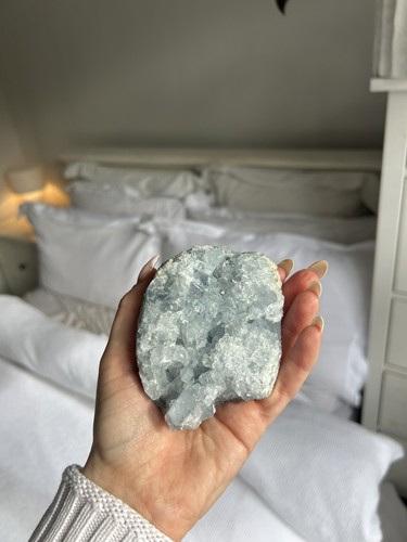 Beautiful celestite crystal - beautiful,
