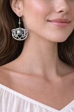 Vintage Earrings Art Nouveau