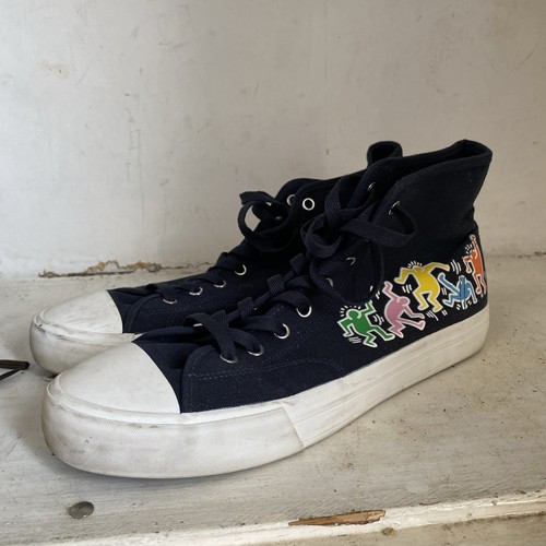 Keith haring black canvas - haring,