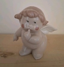 LLADRO Nao Cute Cherub Figurine Porcelain