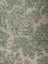 Petite Toile Fabric Linen