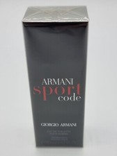 Armani Code Sport 20ml Travel / Pocket Spray. New Sealed. Discontinued Rare