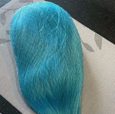 myra turquoise blue bob lace