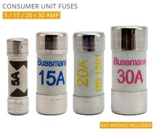 Consumer Unit Cartridge Fuse |