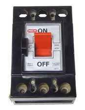 MEM 200A 3phase Mains Isolator Switch LB8712 200Amp 3pole Lockable 415V