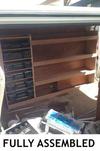 Renault trafic van shelving - renault,