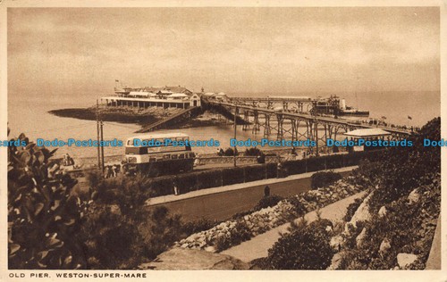 R108639 old pier weston super - old, pier.