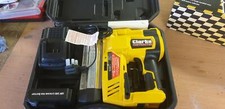 Stapler/Nail gun . Battery operated Clarke with 18v battery. CONSN18LIC