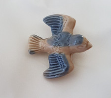 Flying Blue Bird ~ Wade Whimsies ~ English Wade Whimsie