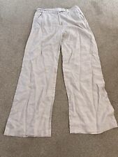 Full Circle Cream Kick Flare Trousers - 32L