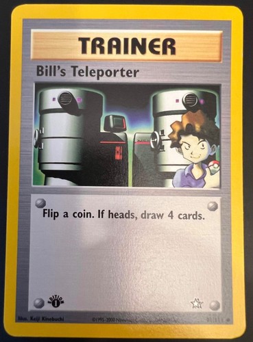 Pokemon neo genesis - pokemon, 1st