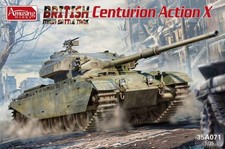 Amusing Hobby 1/35 British Centurion Action X Main Battle Tank Model Kit