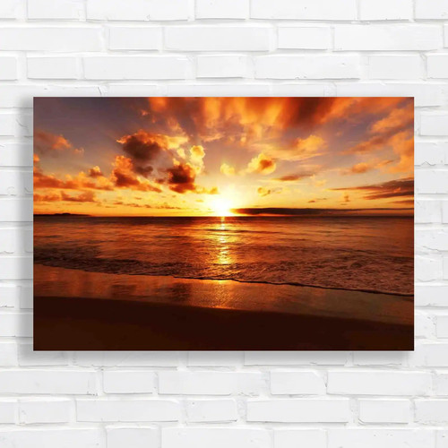Stunning tropical beach sunset - tropical,