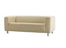 Brand NEW Ikea KLIPPAN Cover for 2-seat sofa,  Alme Natural , 001.806.09