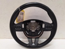 2010 SEAT ALHAMBRA Mk2 7N Leather With Controls Black Steering Wheel 7ms419091c