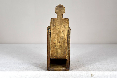 Vintage wooden pencil case - wooden,