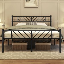 Romantic Metal Bed Frame Solid
