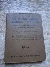 THE HOME GUARD TRAINING MANUAL
