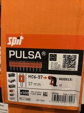 Spit pulsa nails 57mm - nails, hc6-57