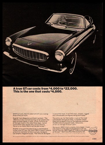 1966 volvo 1800s coupe 18 - 1800s, b-18