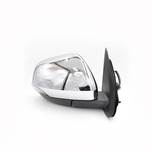 Door mirror chrome electric - door, +