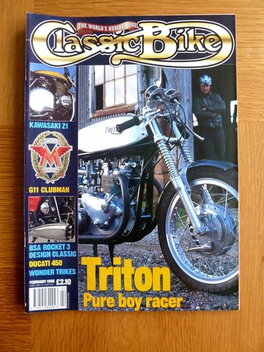 Classic bike magazine feb - magazine,