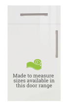 Firbeck MDF Slab Replacement Kitchen  Doors Drawers, Made to Measure