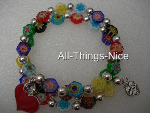 Millefiori murano flower - millefiori,
