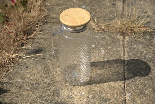 Litre pitcher with bamboo - pitcher,