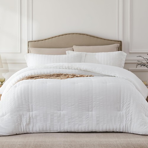 Quataly white queen - white, comforter