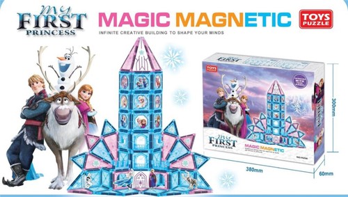 Magic magnetic tiles - tiles, variety