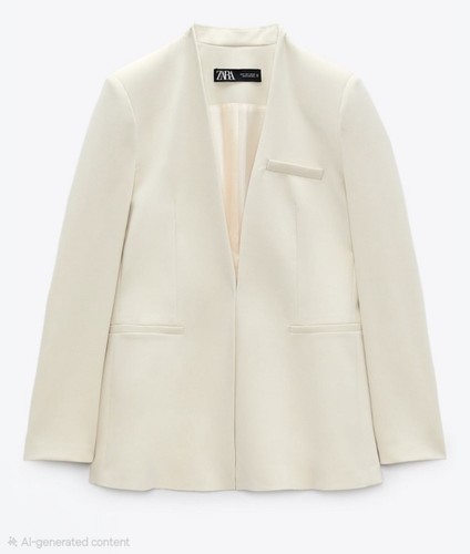 Zara blazer size inverted - zara,
