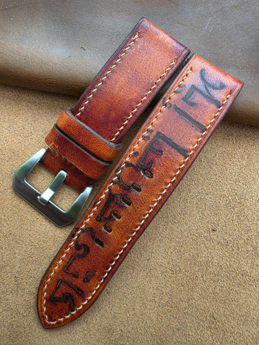 24mm watch strap - watch, handmade