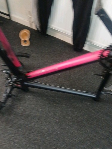 Boardman black pink bicycle - boardman,
