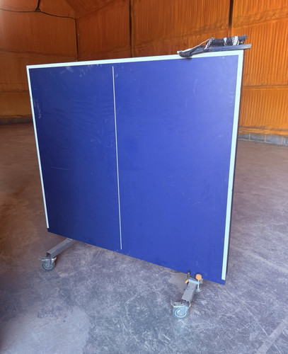 Blue foldable table tennis - foldable,