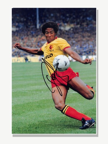 John barnes signed watford - barnes,